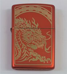 Zippo Dragon Red Çakmak / Ejderha Kırmızı