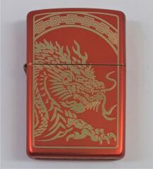 Zippo Dragon Red Çakmak / Ejderha Kırmızı