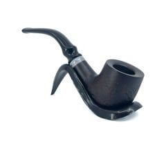 Dapper Bent Billiard Briar (Gül Kökü) 9 mm Filtreli El Yapımı Pipo - 2642