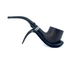 Dapper Bent Billiard Briar (Gül Kökü) 9 mm Filtreli El Yapımı Pipo - 2642