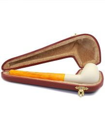 Doğal Lületaşı El Yapımı Özel Kutulu Pipo