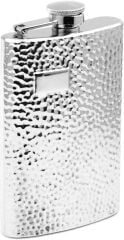 Hammered Golf Desenli Hip Flask Cep Matarası - Paslanmaz Çelik 8 OZ (237ml)