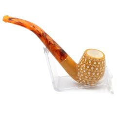 Doğal Lületaşı El Yapımı Özel Kutulu Pipo