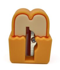 Pupu Bakery 3d Silikon Renkli Kalemtraş Uzun Kulak