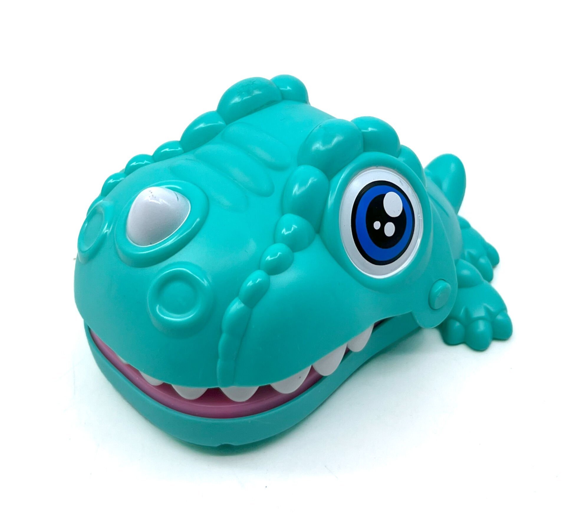 Sevimli Hayvan Dişçisi - Finger Biting Adventure - Turkuaz Dinozor