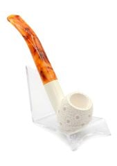 Doğal Lületaşı El Yapımı Özel Kutulu Pipo