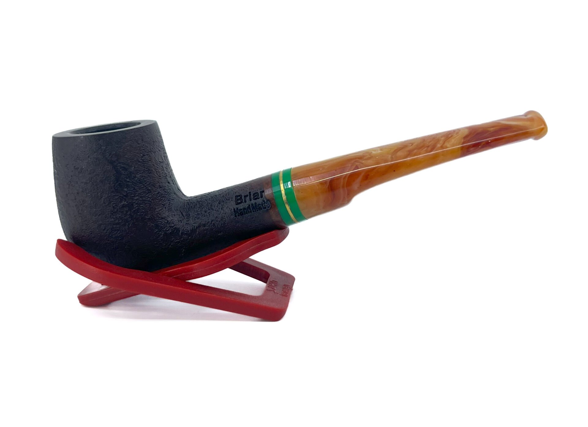 Dapper Billiard Briar (Gül Kökü) 9 mm Filtreli El Yapımı Pipo - 2639