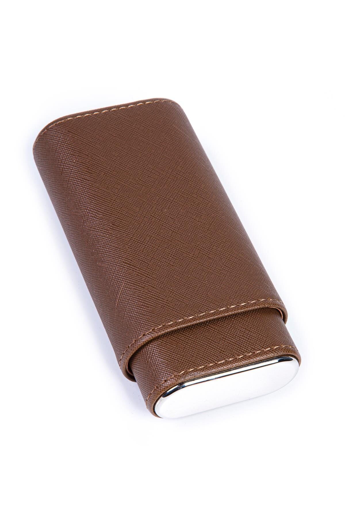 Parmida Puro Kılıfı/Seyahat Humidoru - Kahverengi