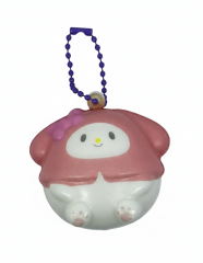 Yumuşak Squishy Çanta Süsü Aksesuarı Anahtarlık Model 2