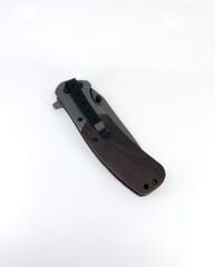 Browning Kahverengi Ahşap Kabze Katlanır Çakı - Füme