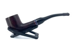 Dapper Half Bent Billiard Briar (Gül Kökü) 9 mm Filtreli El Yapımı Pipo - 2645