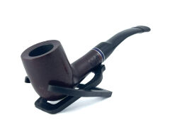 Dapper Half Bent Billiard Briar (Gül Kökü) 9 mm Filtreli El Yapımı Pipo - 2645