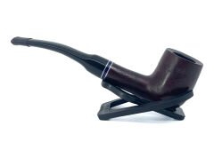 Dapper Half Bent Billiard Briar (Gül Kökü) 9 mm Filtreli El Yapımı Pipo - 2645