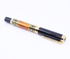 Özel Gold Lüks Roller Tükenmez Kalem Metal