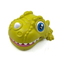 Sevimli Hayvan Dişçisi - Finger Biting Adventure - Yeşil Dinozor