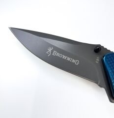 Browning Kahverengi - Lacivert Katlanır Çakı