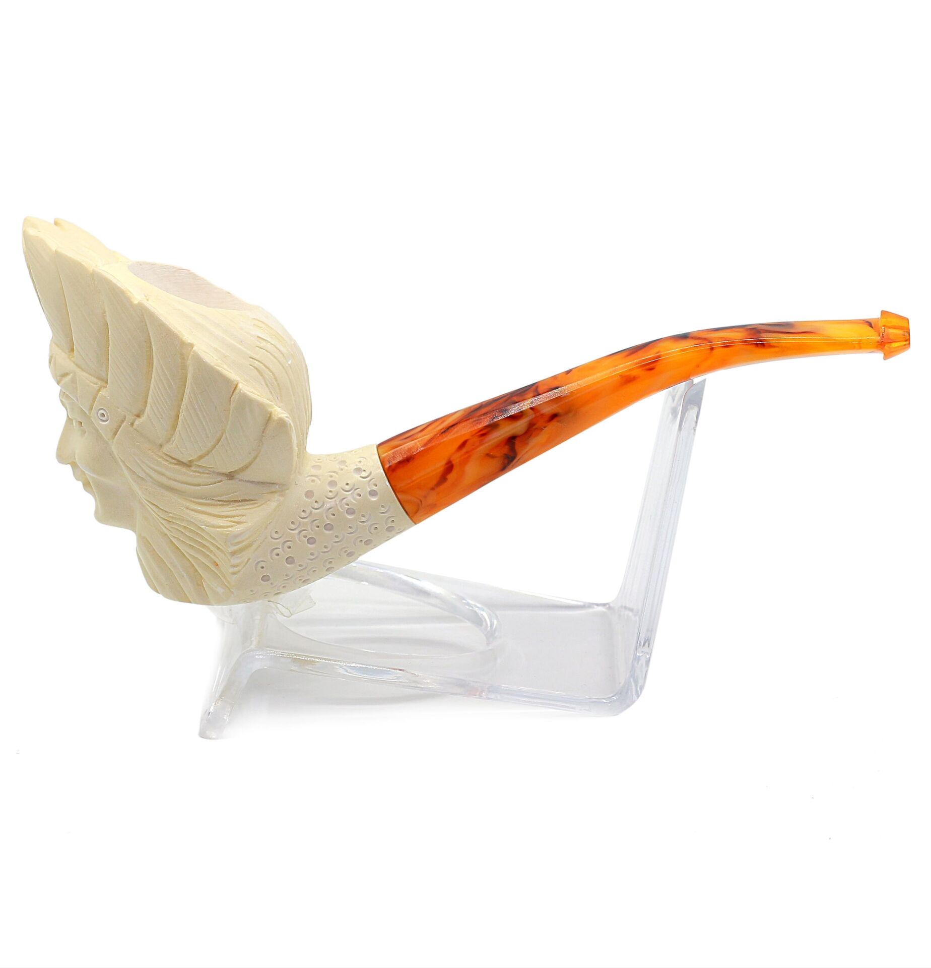 Doğal Lületaşı El Yapımı Özel Kutulu Pipo