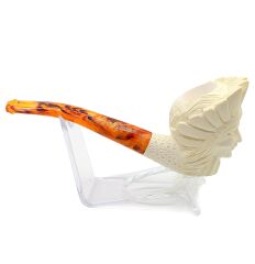 Doğal Lületaşı El Yapımı Özel Kutulu Pipo