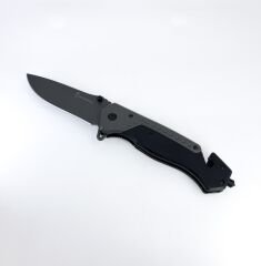 Browning Katlanır Kamp Çakısı - Siyah/Füme