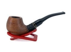 Dapper Bent Apple Erica Wood (Funda Kökü) Pipo 9 mm Filtreli El Yapımı - 2633