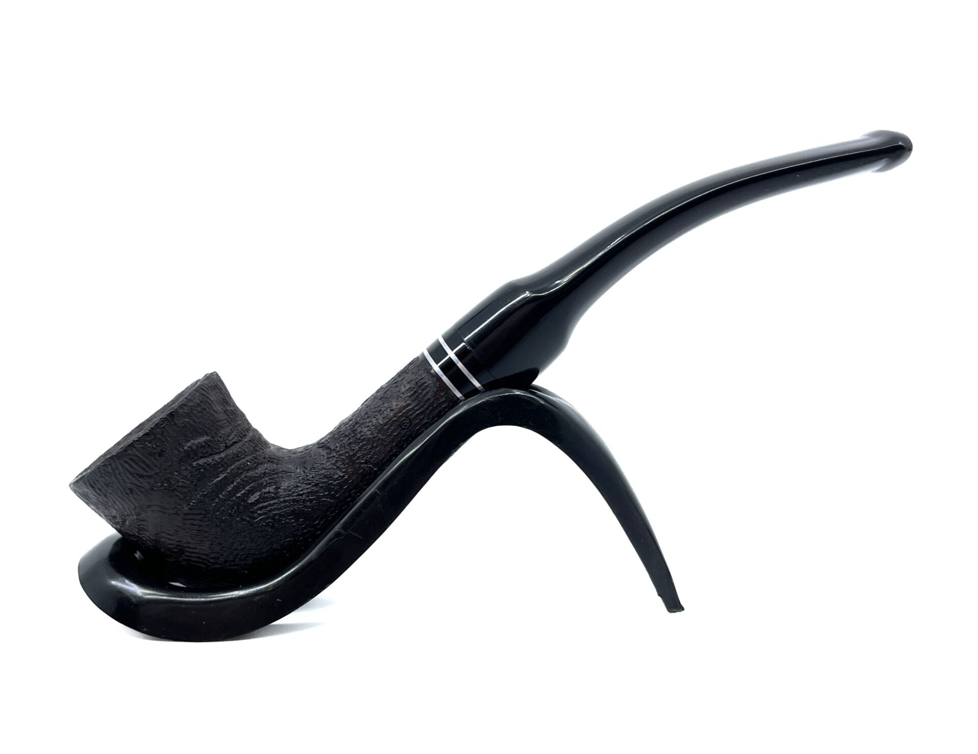 Dapper Half Bent Dublin Briar (Gül Kökü) 9 mm Filtreli El Yapımı Pipo - 3561