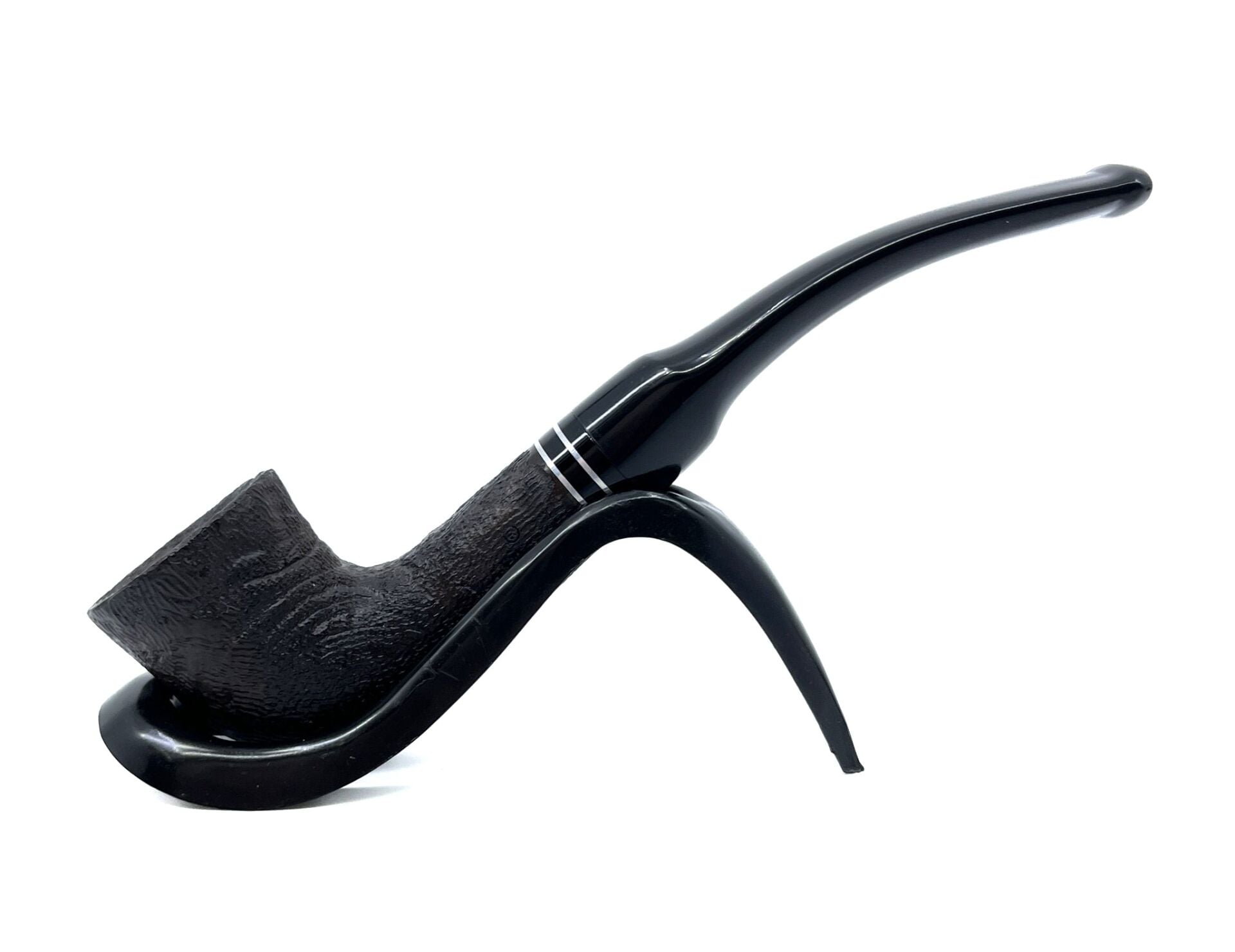 Dapper Half Bent Dublin Briar (Gül Kökü) 9 mm Filtreli El Yapımı Pipo - 3561
