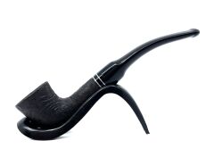 Dapper Half Bent Dublin Briar (Gül Kökü) 9 mm Filtreli El Yapımı Pipo - 3561