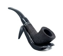 Dapper Half Bent Dublin Briar (Gül Kökü) 9 mm Filtreli El Yapımı Pipo - 3561