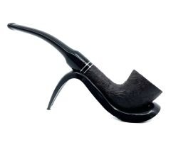 Dapper Half Bent Dublin Briar (Gül Kökü) 9 mm Filtreli El Yapımı Pipo - 3561