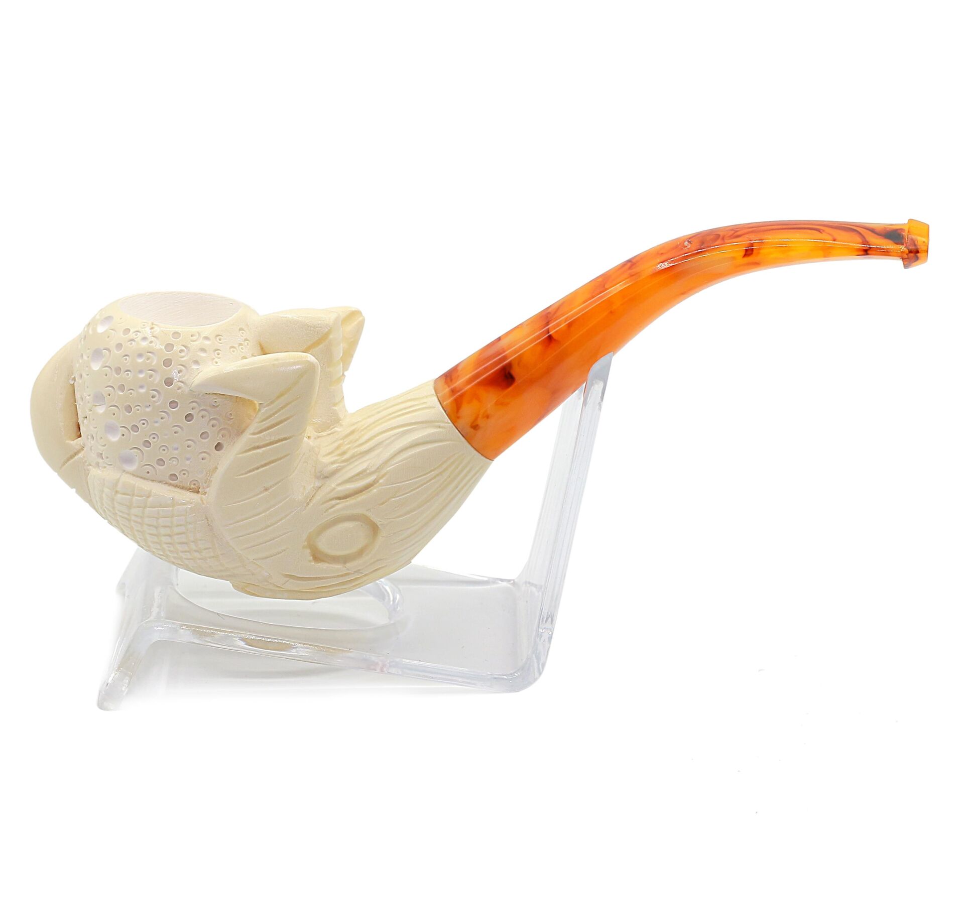 Doğal Lületaşı El Yapımı Özel Kutulu Pipo