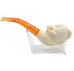 Doğal Lületaşı El Yapımı Özel Kutulu Pipo