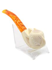 Doğal Lületaşı El Yapımı Özel Kutulu Pipo