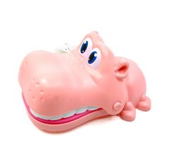 Sevimli Hayvan Dişçisi - Finger Biting Adventure - Pembe Hipopotam