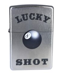 Zippo Çakmak Lucky Shot Black 8