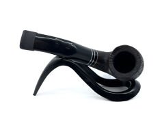 Dapper Bent Brandy Briar (Gül Kökü) 9 mm Filtreli El Yapımı Pipo - 3562