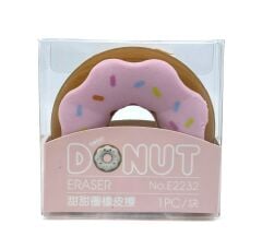 Donut Silgi - Kahverengi / Pembe