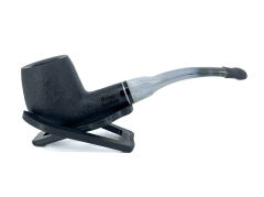 Dapper Bent Apple Briar (Gül Kökü) 9 mm Filtreli El Yapımı Pipo - 2630