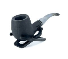 Dapper Bent Apple Briar (Gül Kökü) 9 mm Filtreli El Yapımı Pipo - 2630