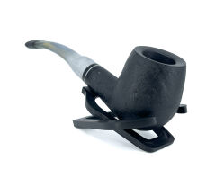 Dapper Bent Apple Briar (Gül Kökü) 9 mm Filtreli El Yapımı Pipo - 2630