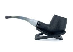 Dapper Bent Apple Briar (Gül Kökü) 9 mm Filtreli El Yapımı Pipo - 2630