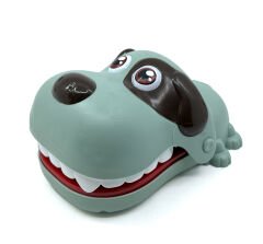 Sevimli Hayvan Dişçisi - Finger Biting Adventure - Yeşil Köpek