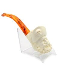 Doğal Lületaşı El Yapımı Özel Kutulu Pipo