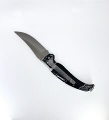 Columbia Full Rivet Çakı Geyik Gravürlü - Siyah