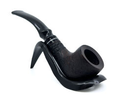 Dapper Billiard Briar (Gül Kökü) 9 mm Filtreli El Yapımı Pipo - 3565