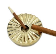 Pirinç Puro/Sigara Küllüğü Yuvarlak Seashell