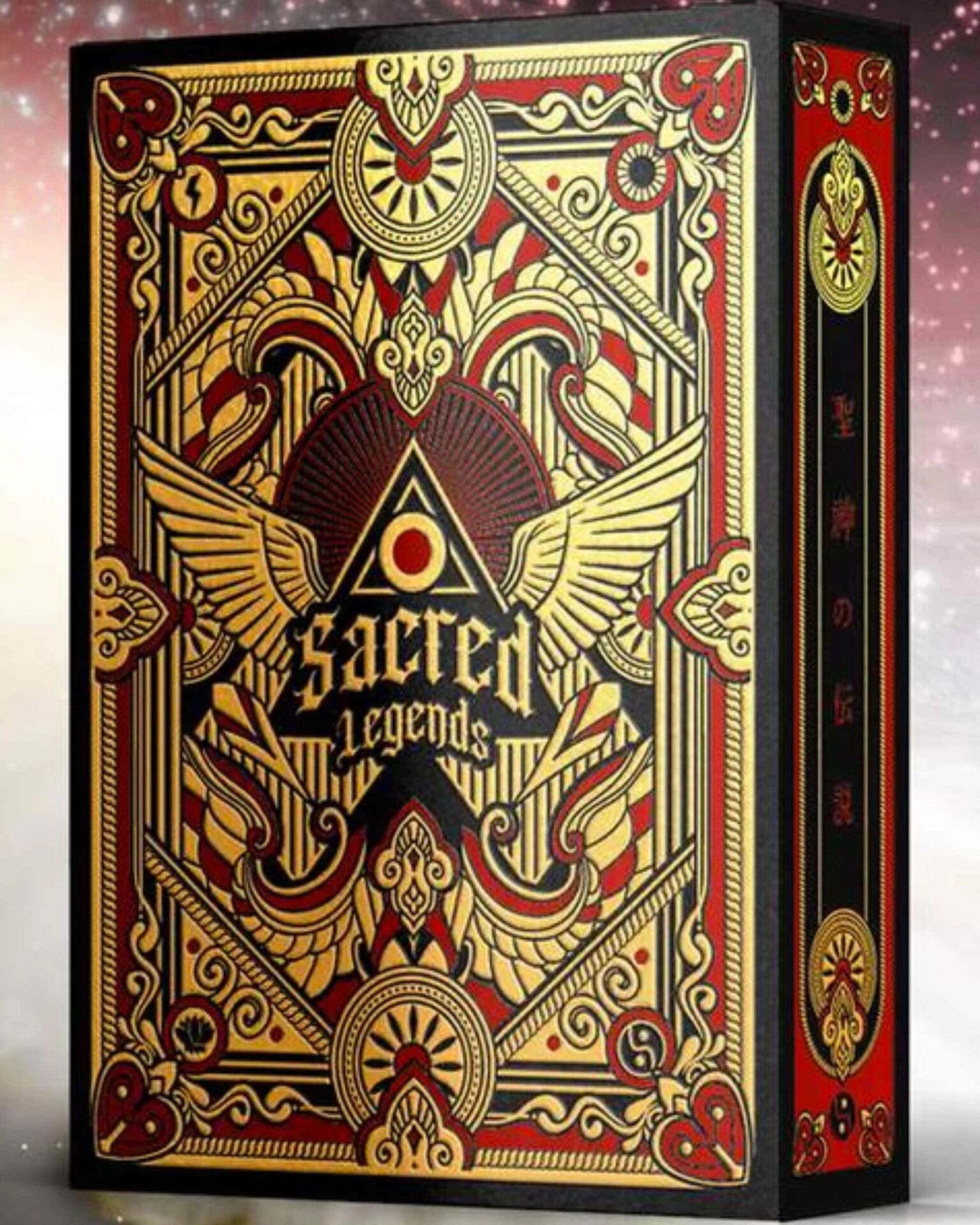 HypieLab Sacred Legends Black Edition Oyun İskambil Kartı