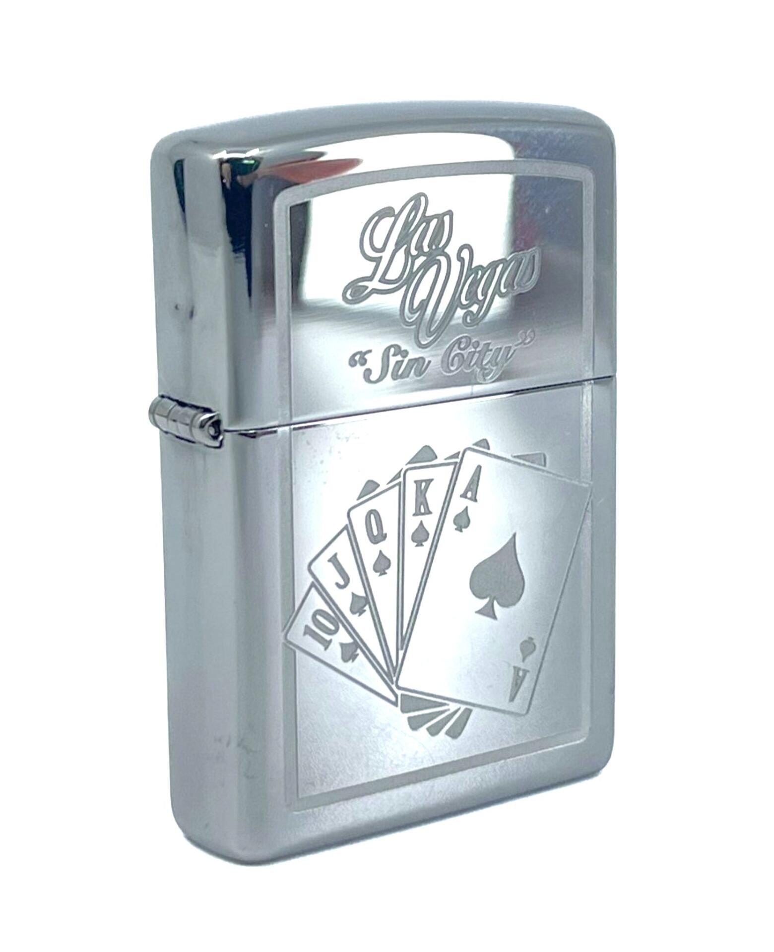 Zippo Vegas Sin City Royal Flush Dizayn Çakmak
