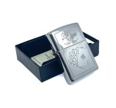 Zippo Vegas Sin City Royal Flush Dizayn Çakmak
