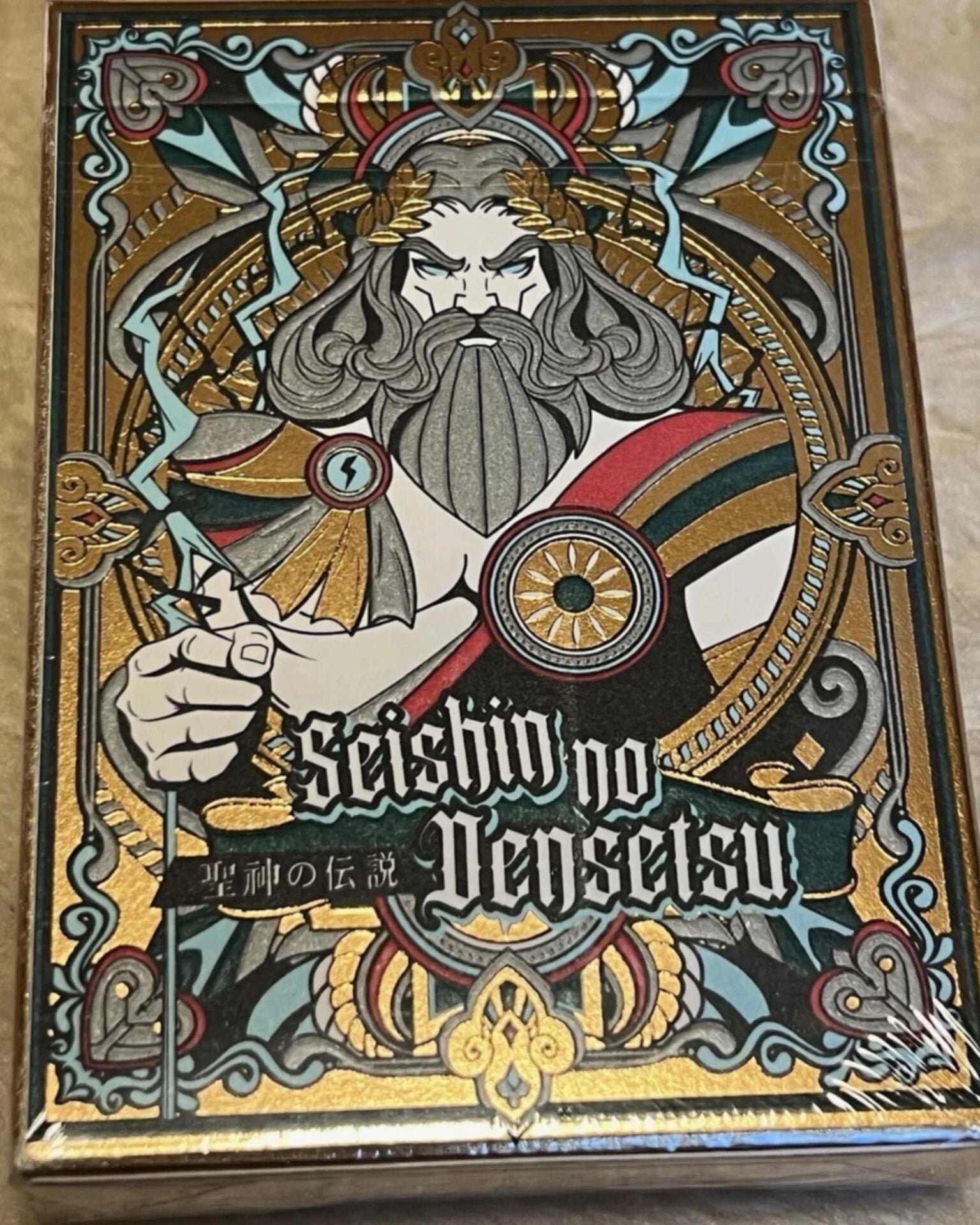 HypieLab Sacred Legends Seishin no Densetsu (Gold Edition) Oyun İskambil Kartı