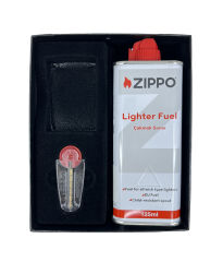 Zippo – Hediye kutusu için Zippo. Set Hediye Tamamen